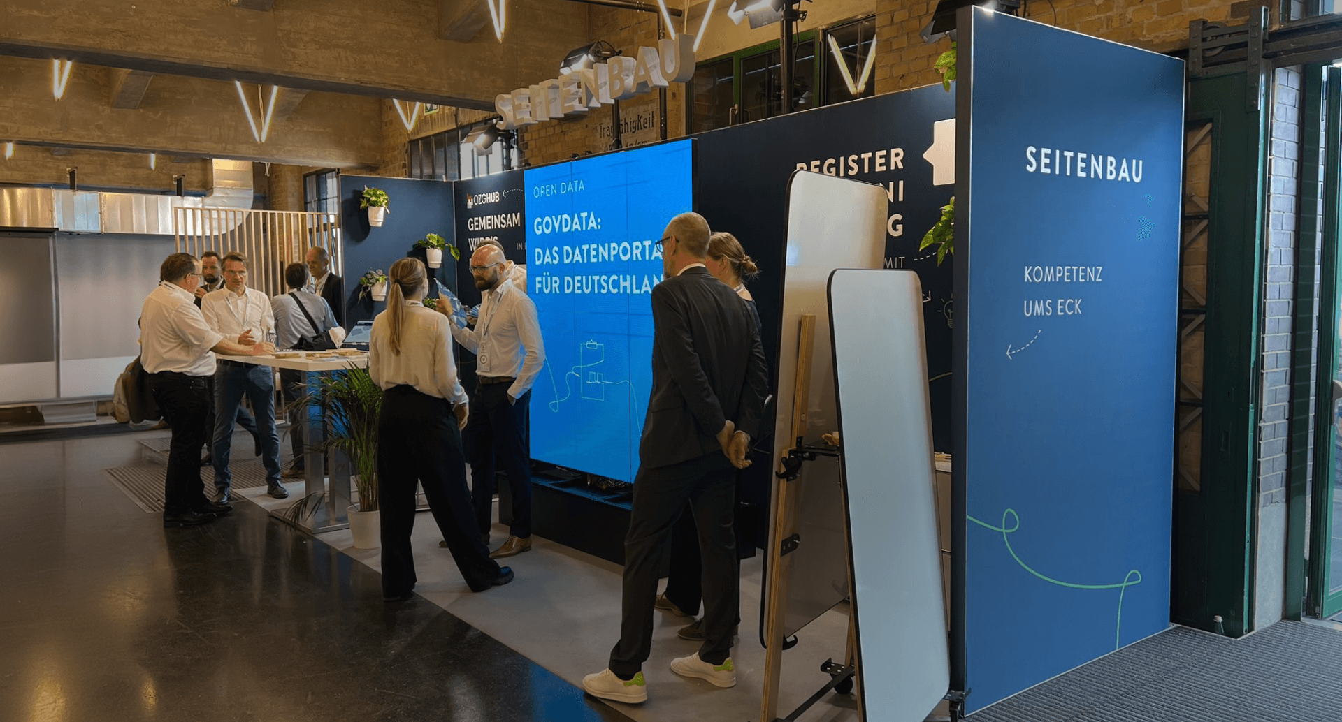 Der Messestand von SEITENBAU auf dem Zukunftskongress 2024 Youtube Video